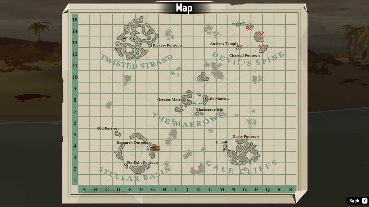 dredge map