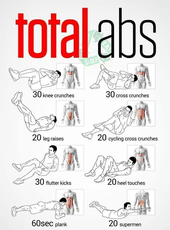 5 minute abs workout