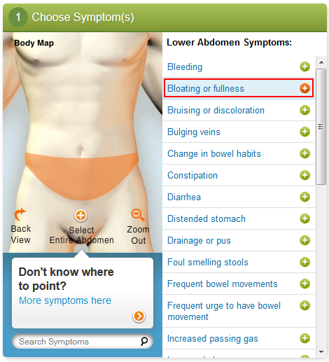 webmd symptom finder