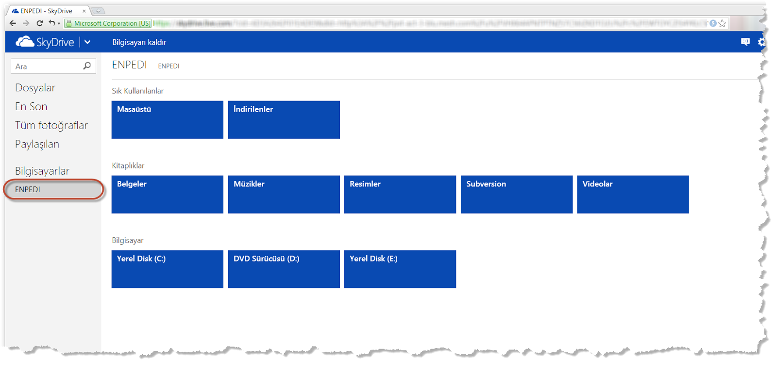 microsoft skydrive nedir