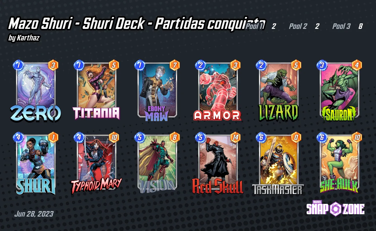 shuri deck