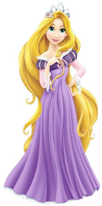 the princess rapunzel