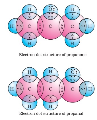 propanone dot structure