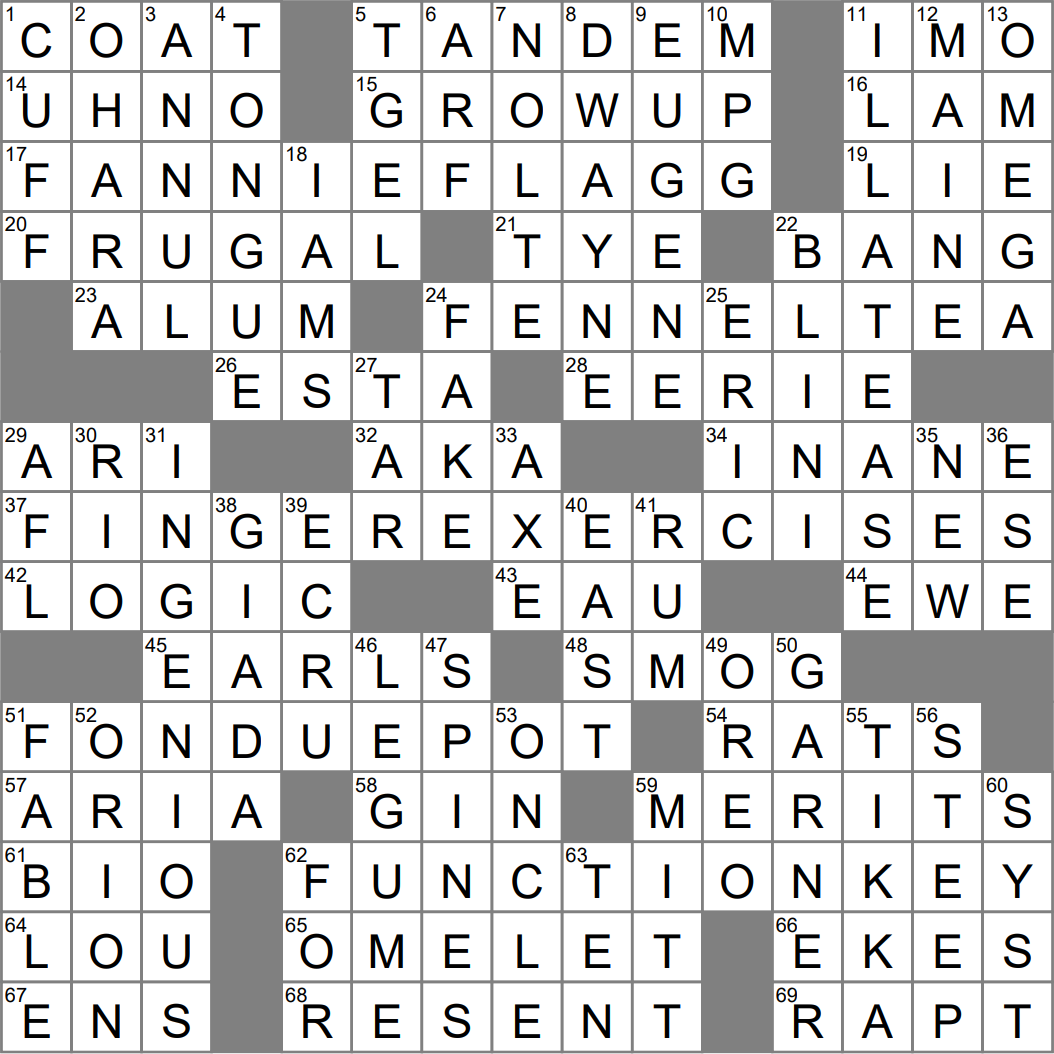 pet crossword clue