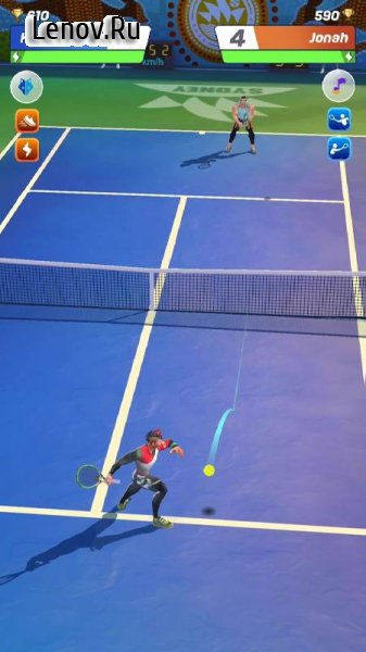 tennis clash mod apk