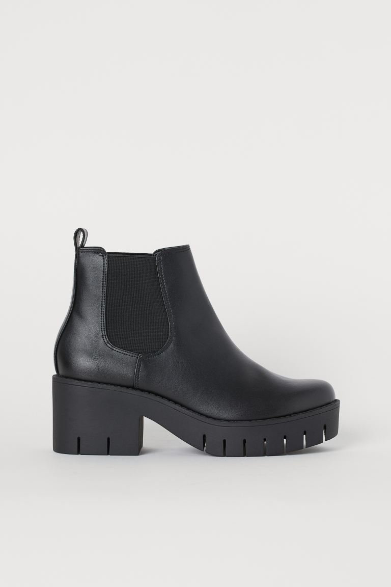 black boots h&m