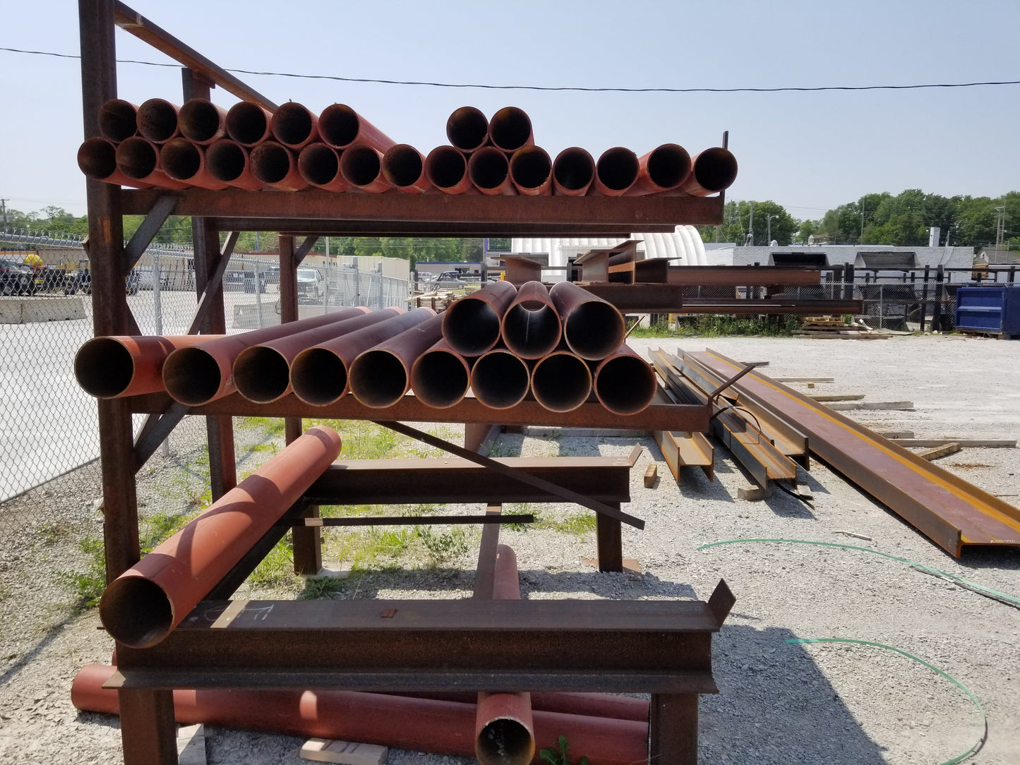 steel pipe bollards near me