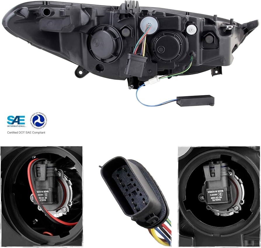 2016 ford fusion headlight assembly