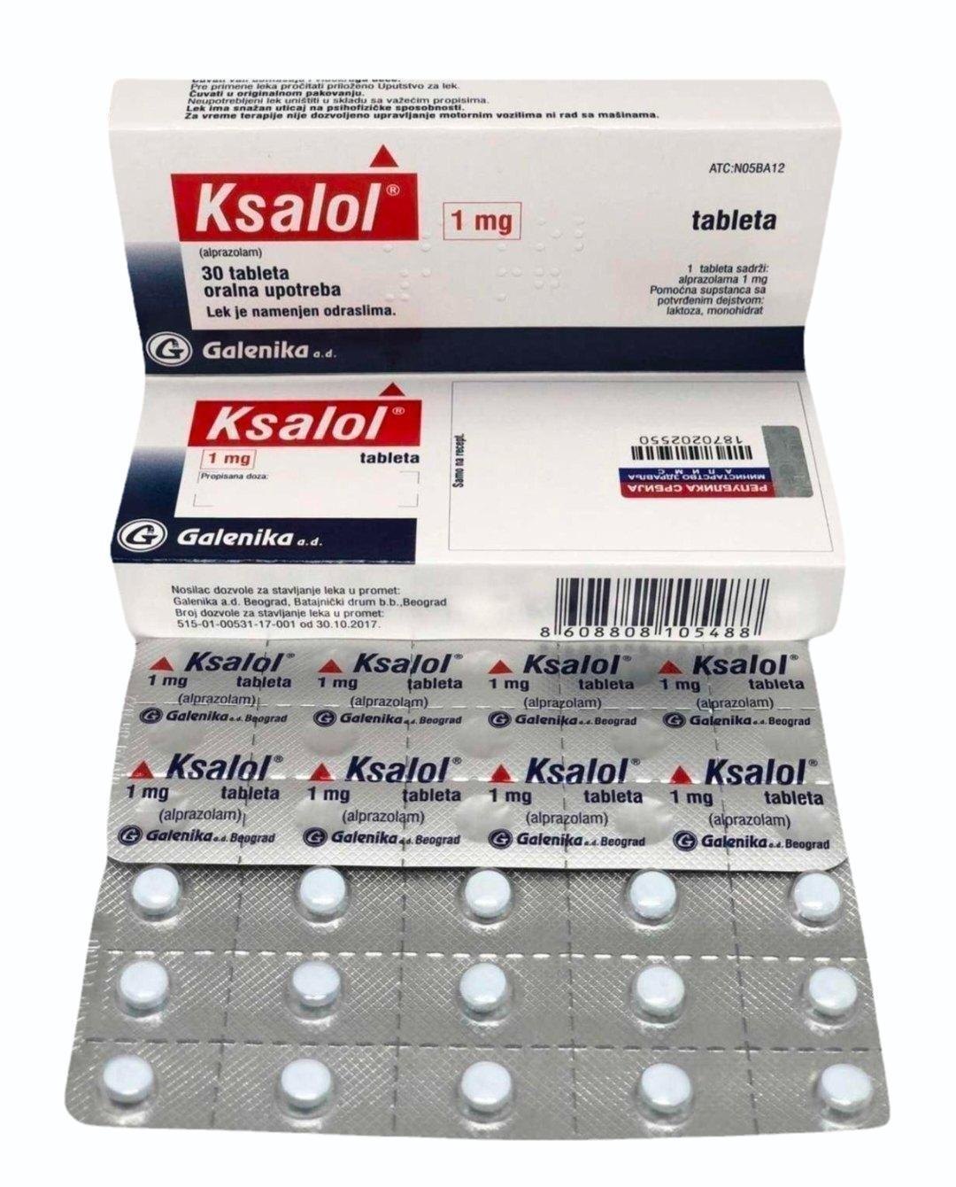 ksalol alprazolam