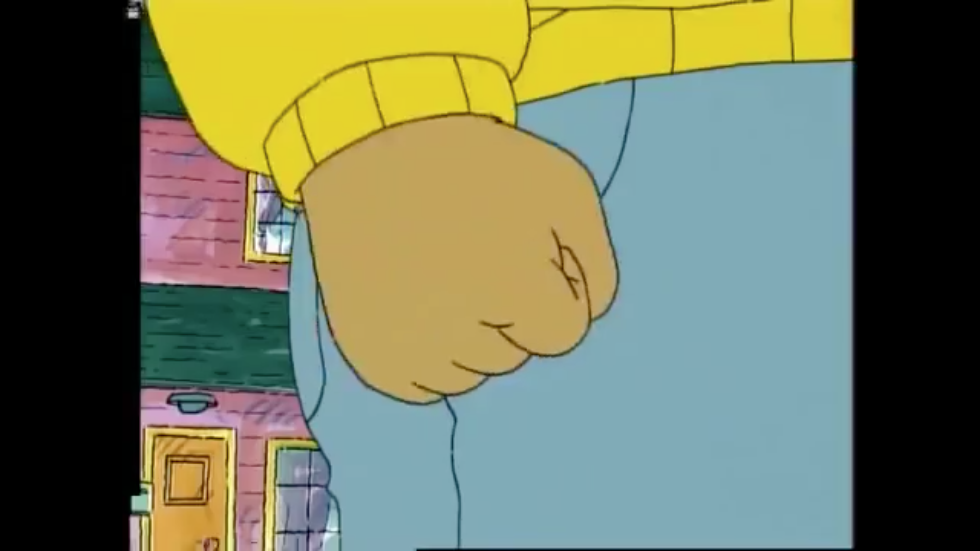 arthur clenched fist