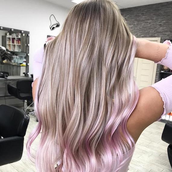 pink and blonde hair color ideas