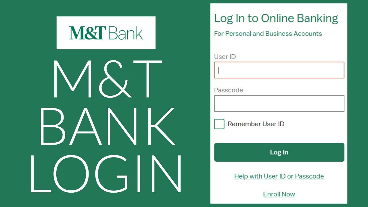 m&t bank login