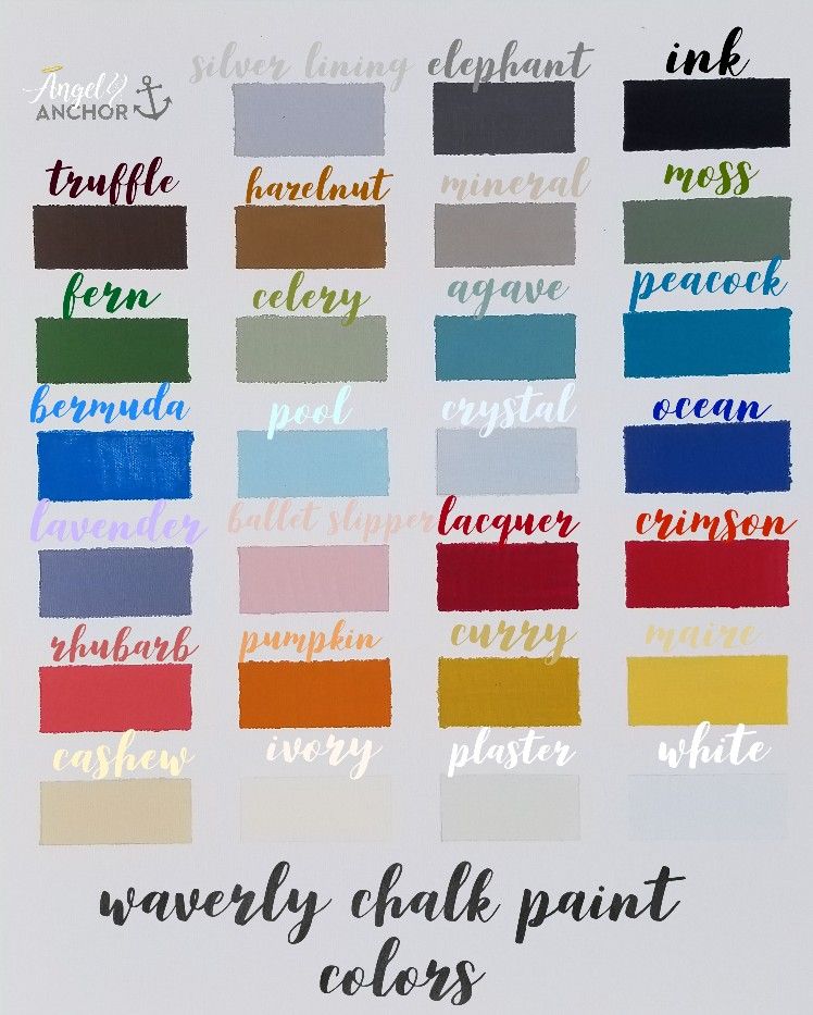 waverly chalk paint