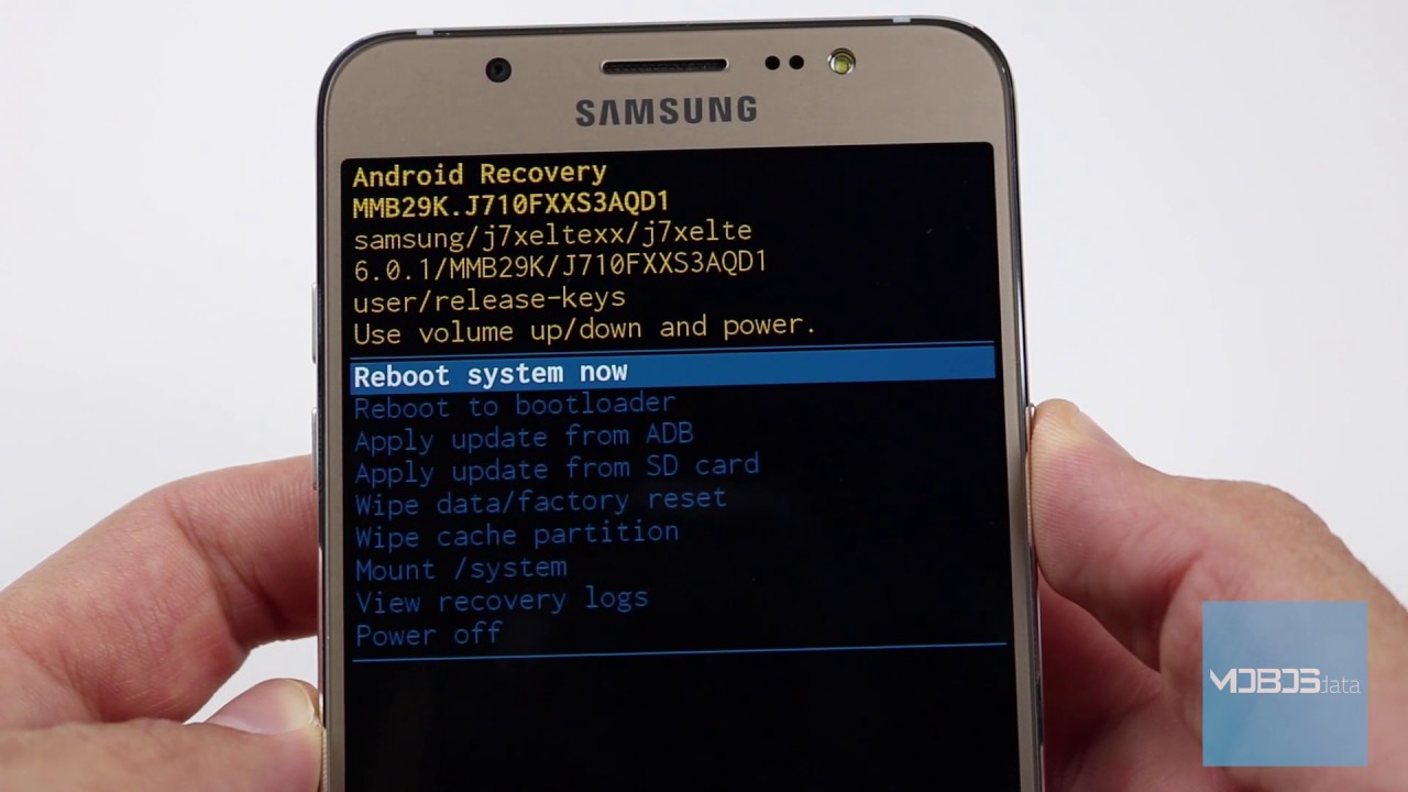 how to hard reset samsung j7