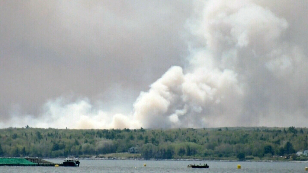 fire in shelburne n.s. today