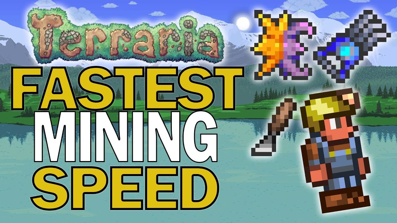 terraria fast mining