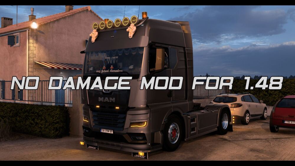 euro truck simulator 2 damage off