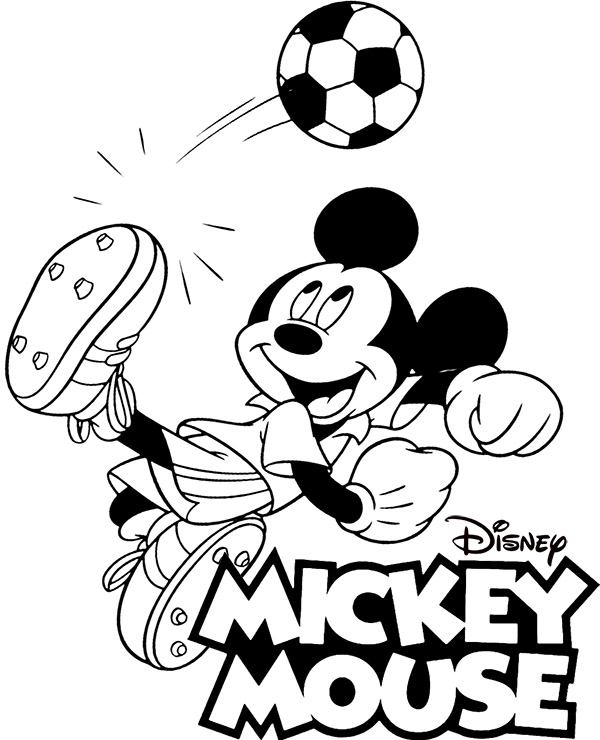 coloring pages mickey mouse