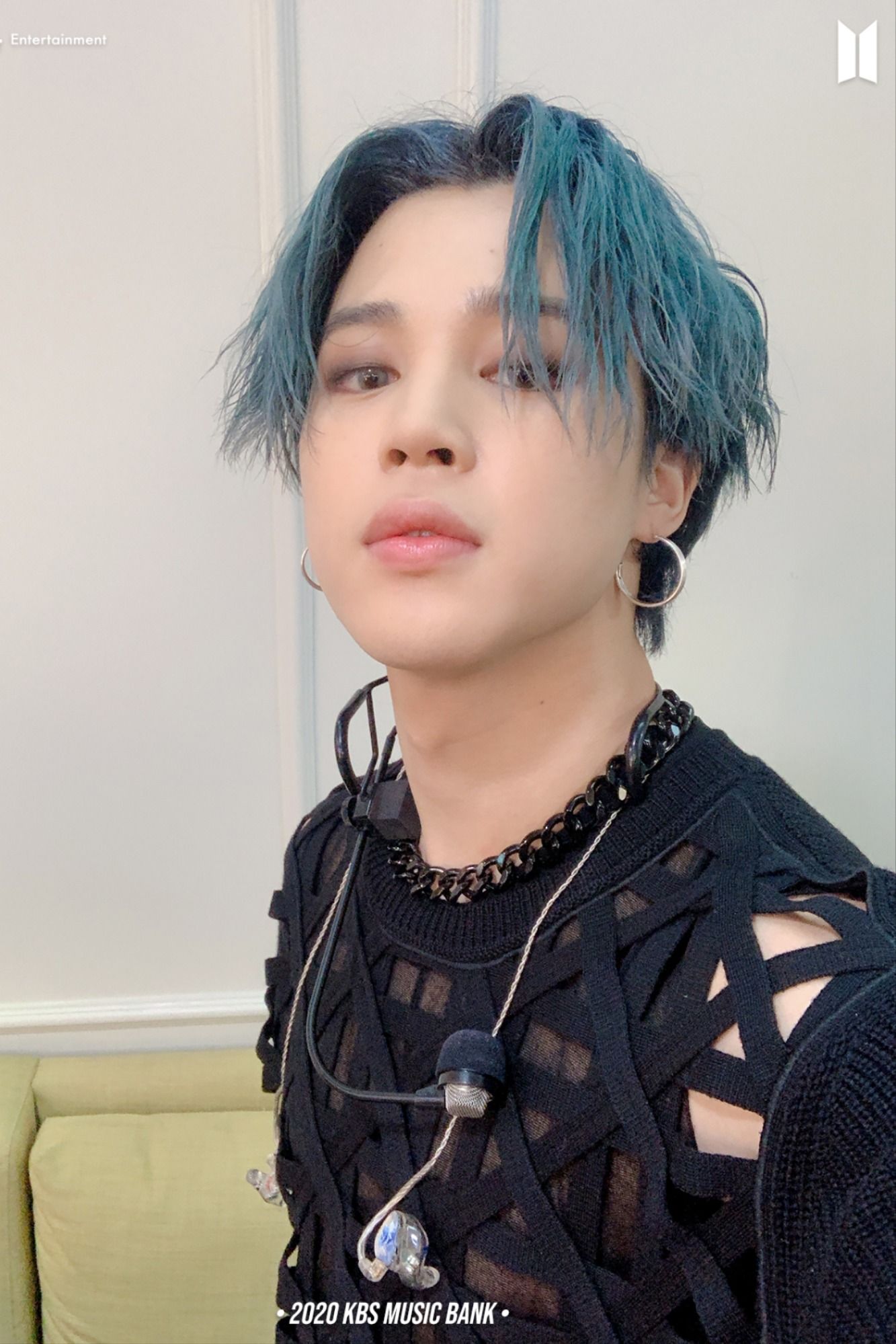 jimin blue hair