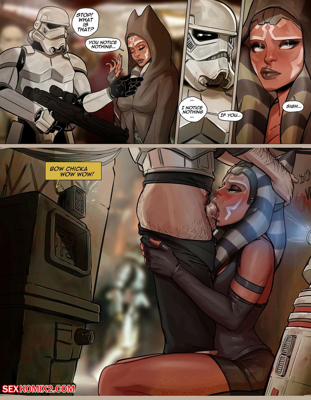 ahsoka tano comic porn