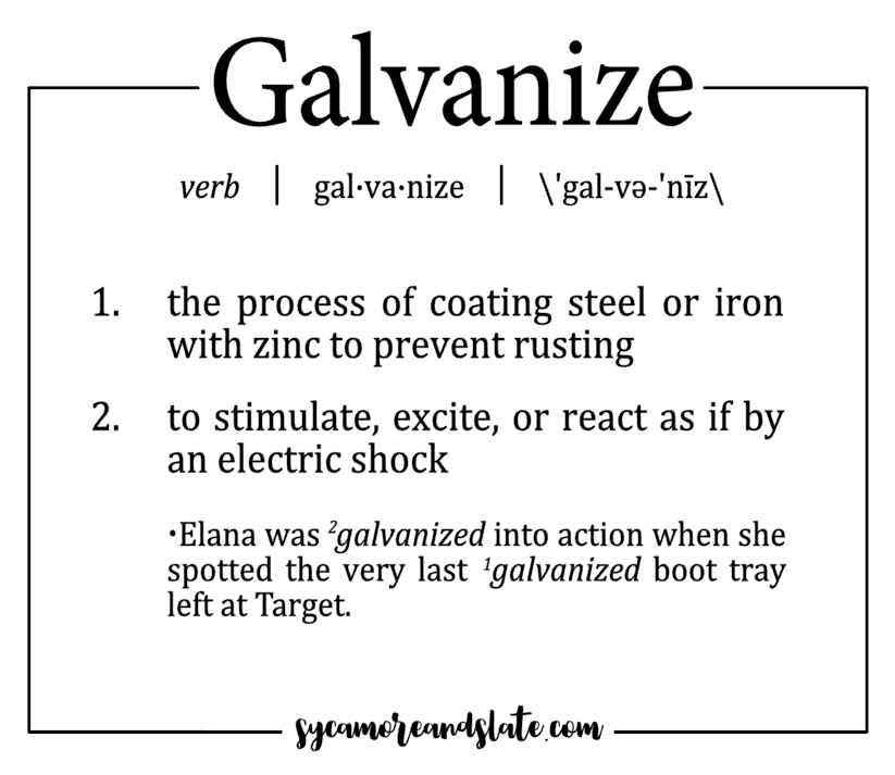 galvanizing def