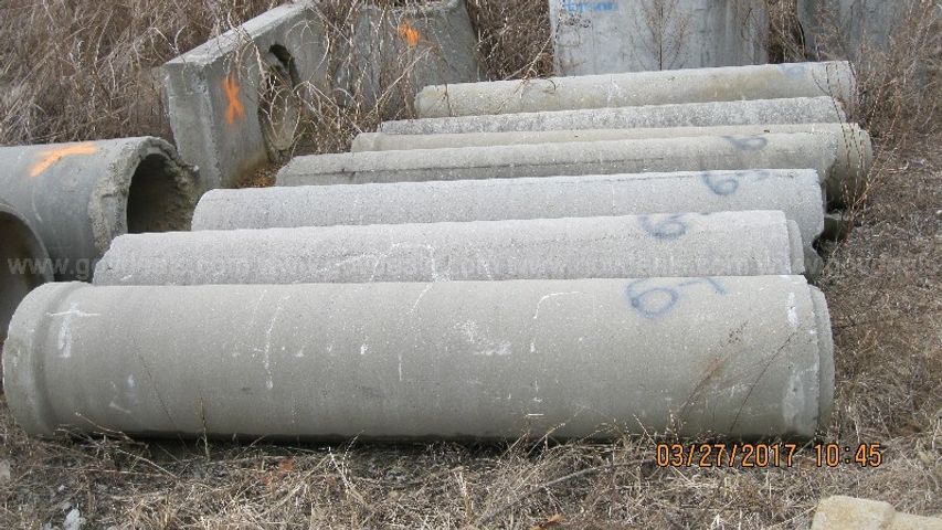 concrete pipe for sale used