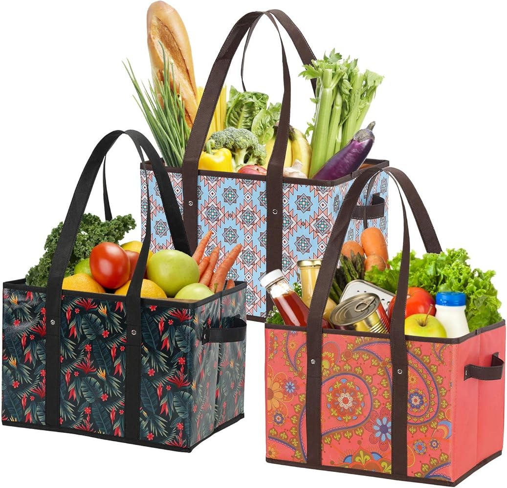 collapsible grocery bag