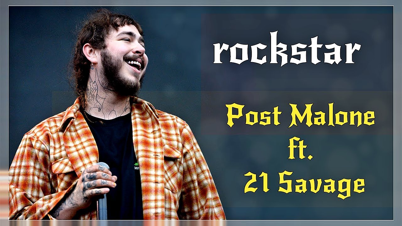 letra de post malone rockstar