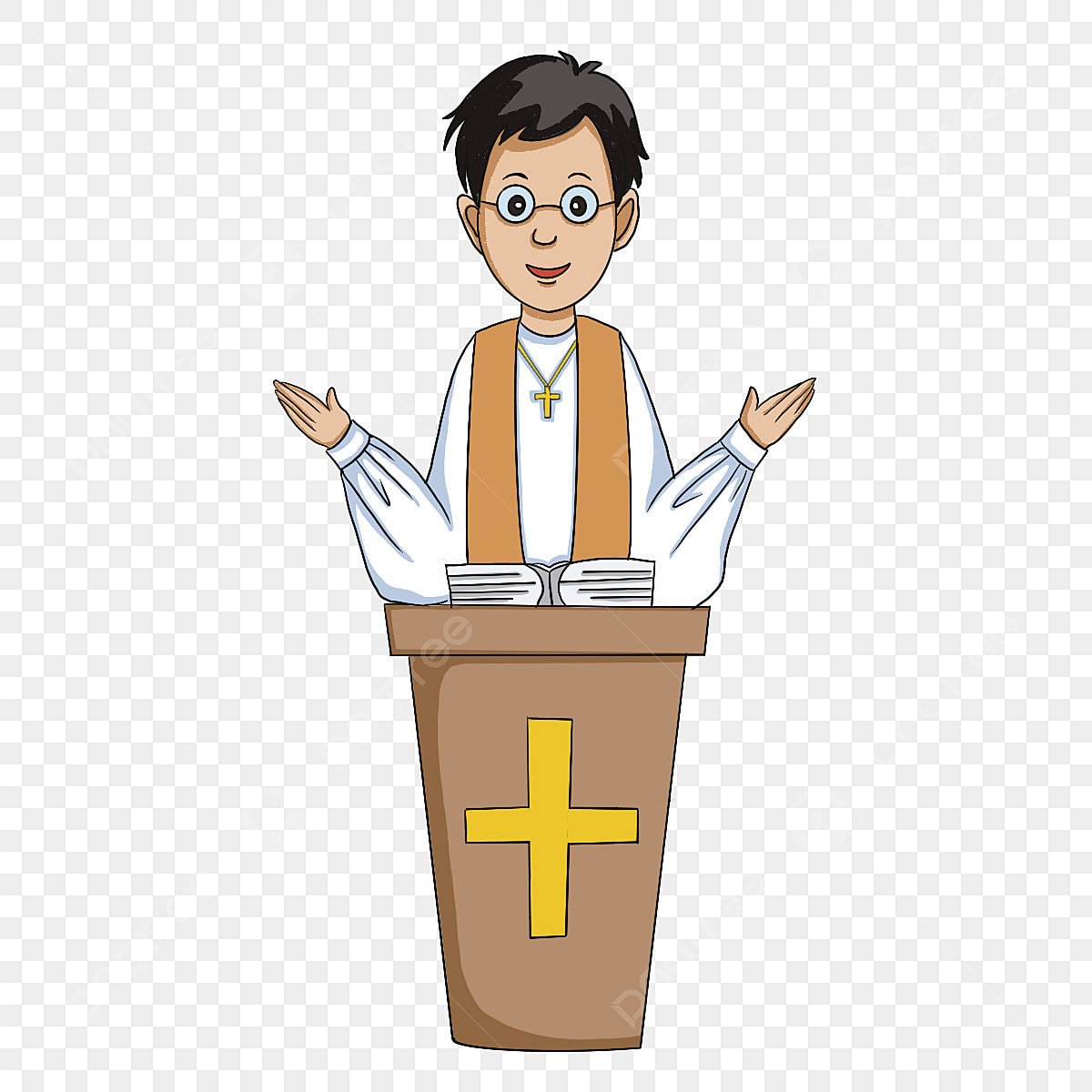 catholic priest clipart