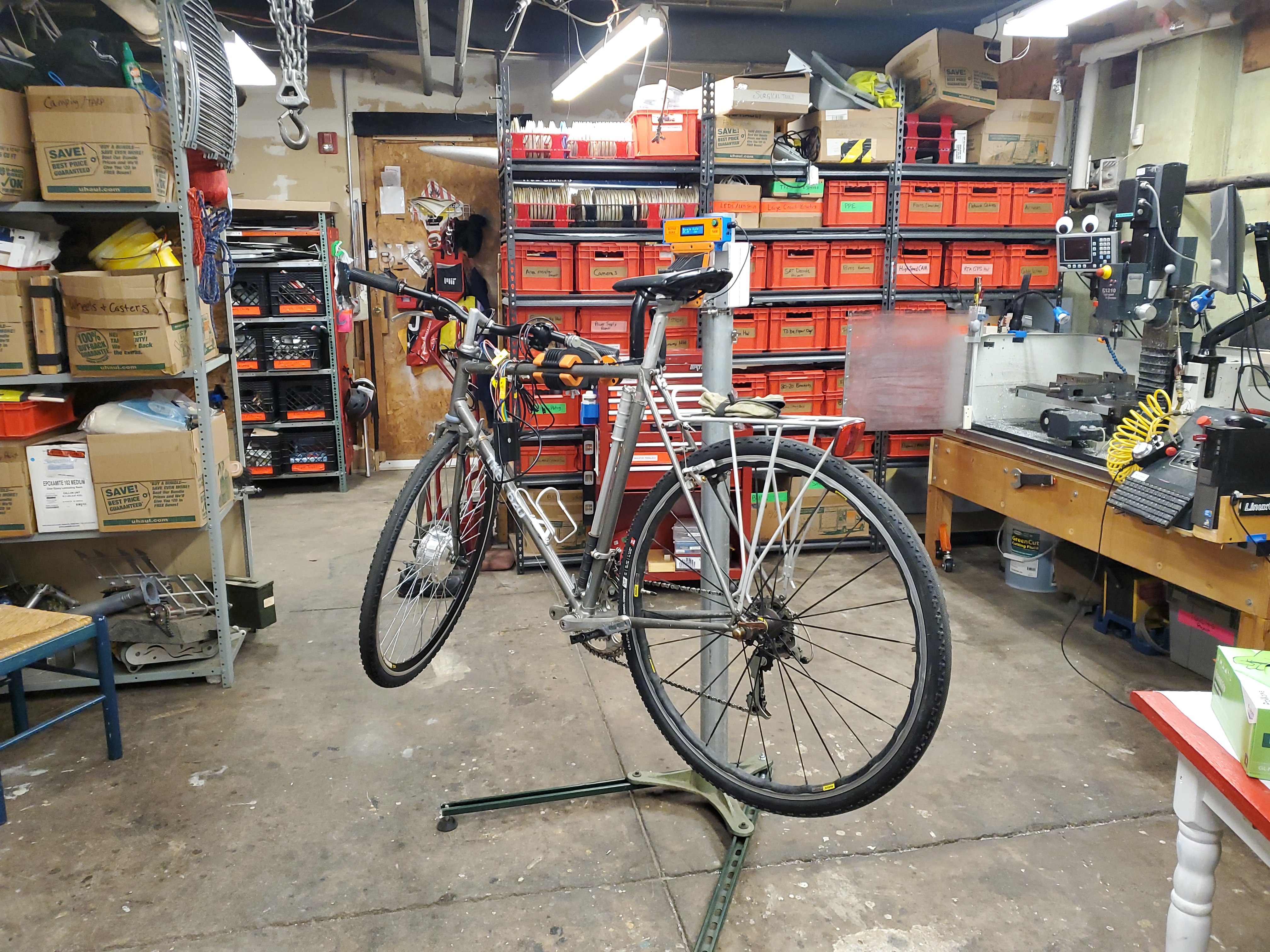 diy repair stand bike