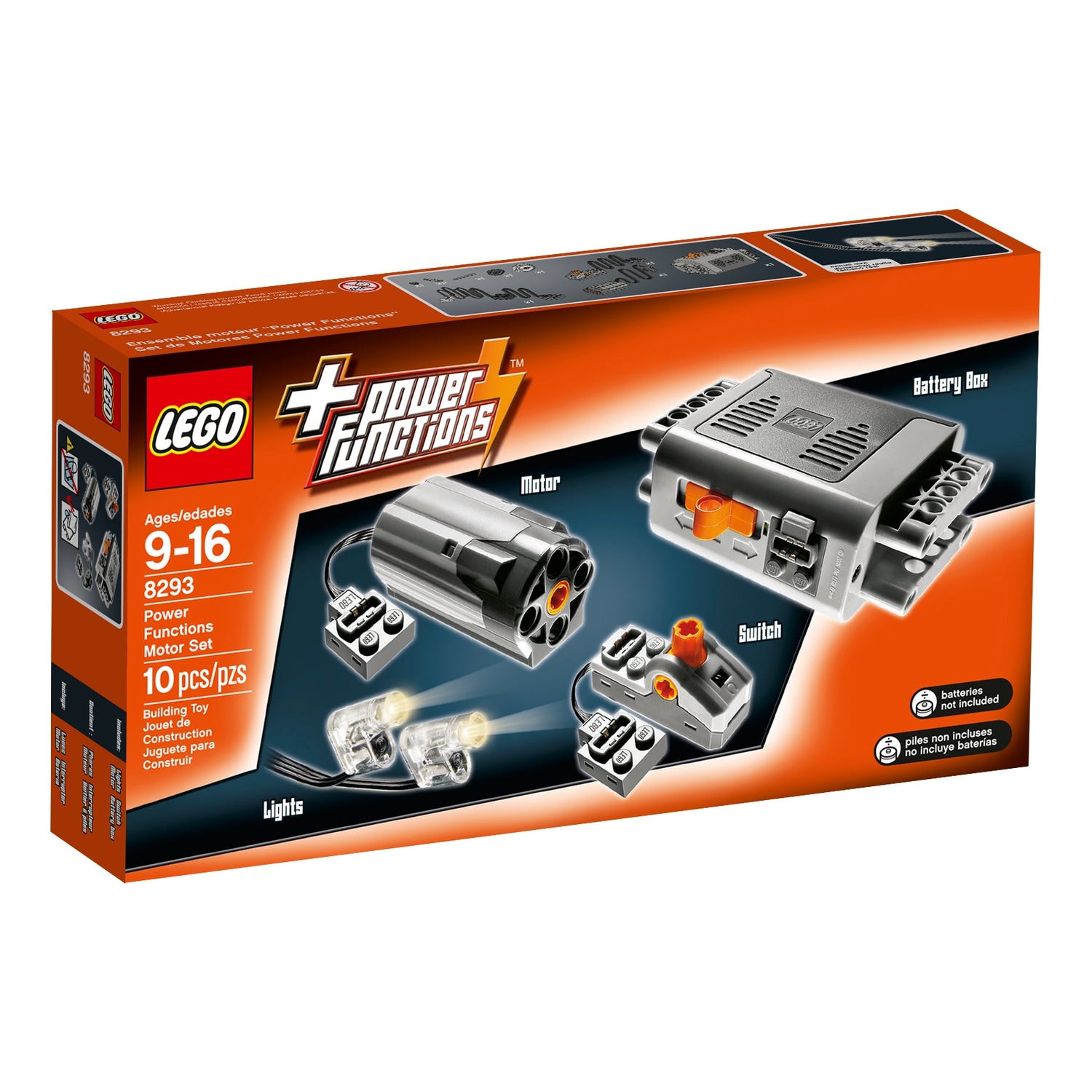 lego technic motorized