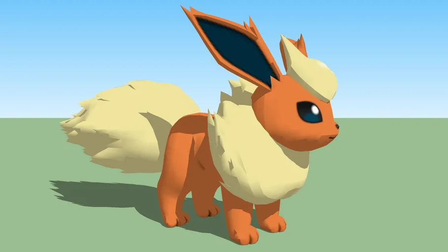 flareon 3d model