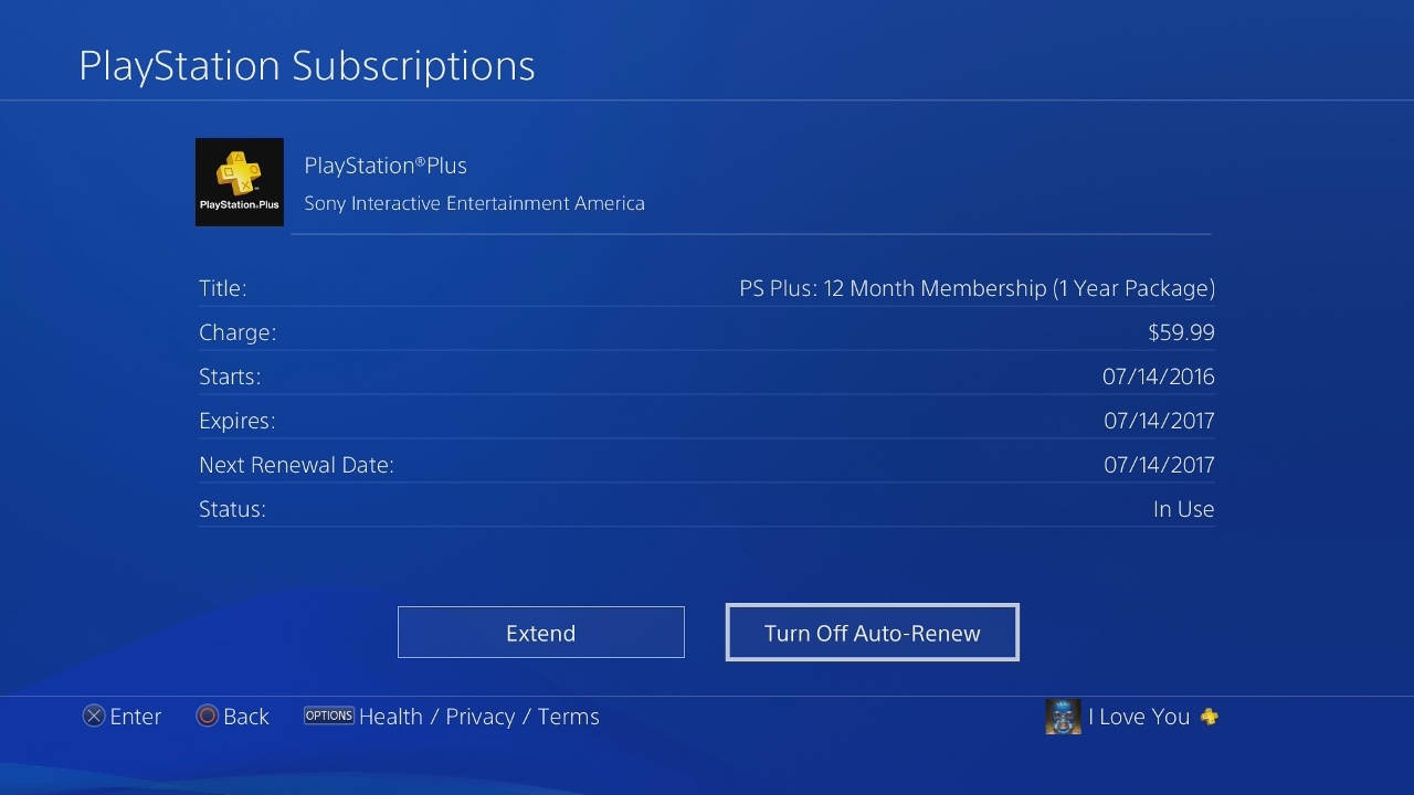 how to stop playstation plus subscription