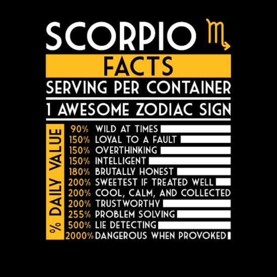 scorpio zodiac facts