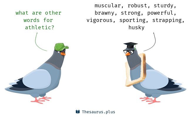 athletic thesaurus