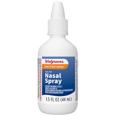 walgreens saline nasal rinse