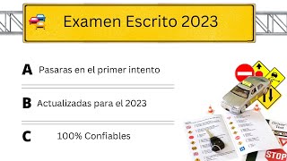 examen de manejo escrito