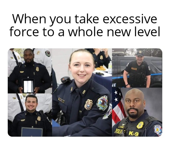 police woman meme explained