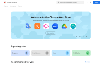 chrome webstor