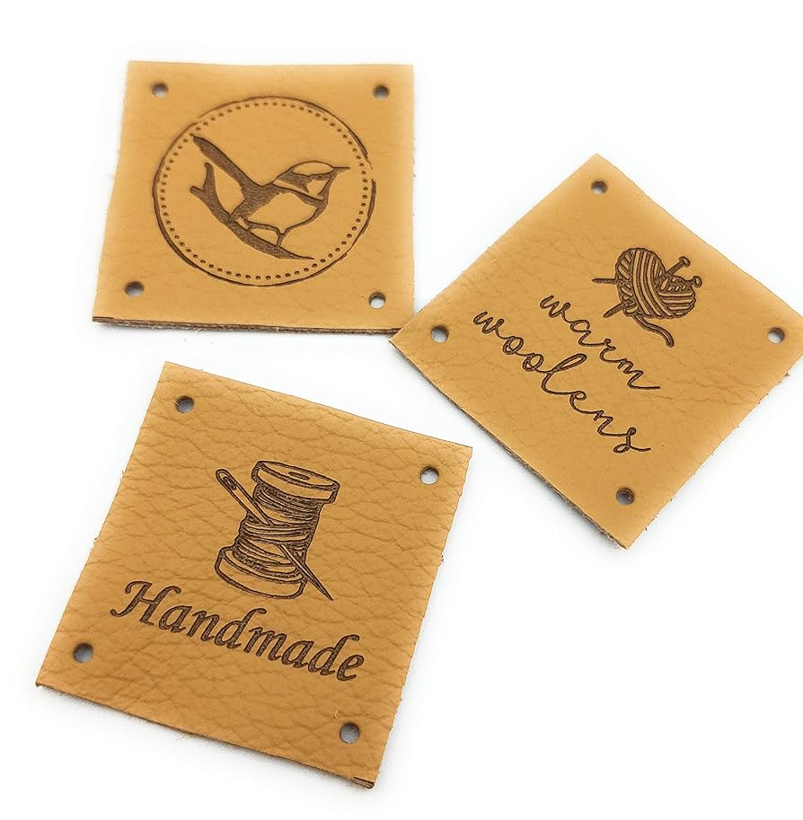 custom knitting labels