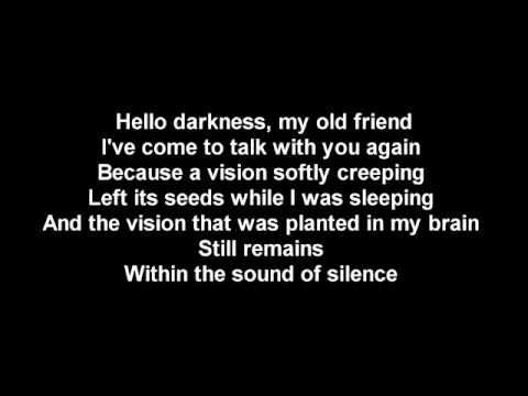 hello dark my old friend lyrics