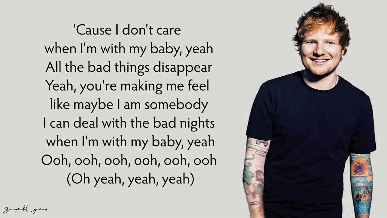 i dont care lyrics