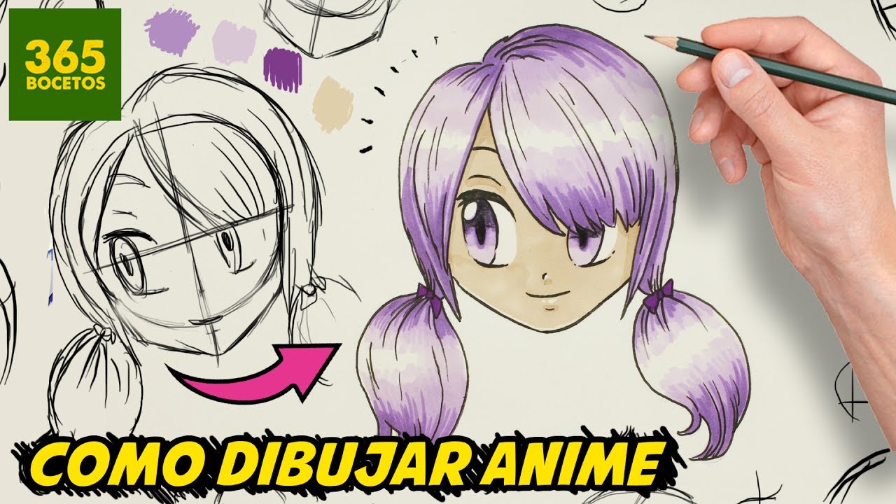 como dibujar anime para novatos