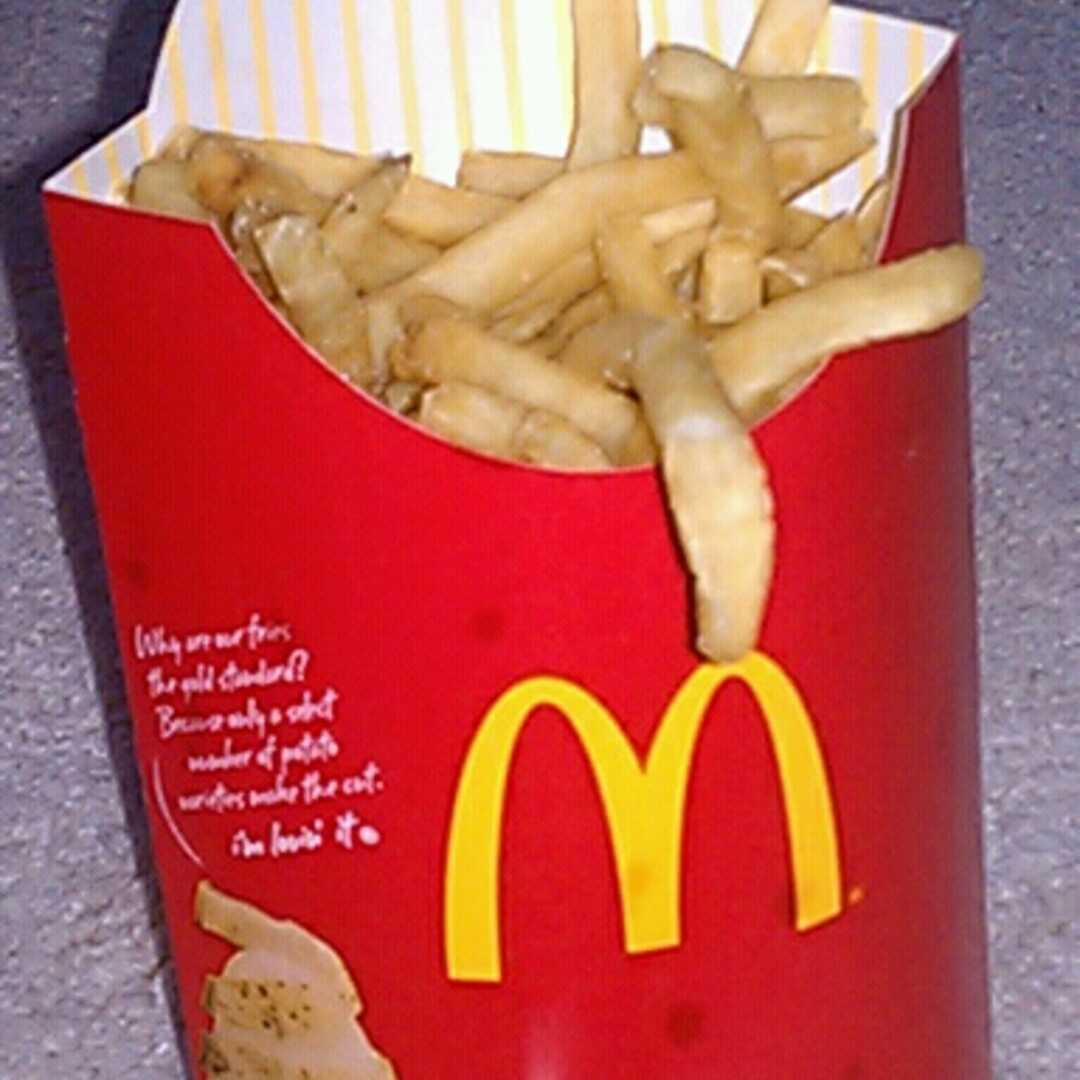 large mcdonalds fries calories