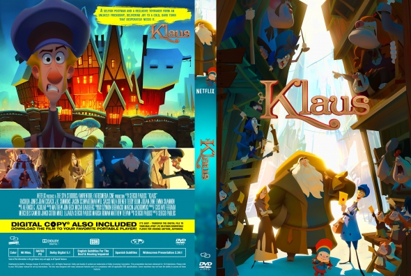 netflix klaus dvd