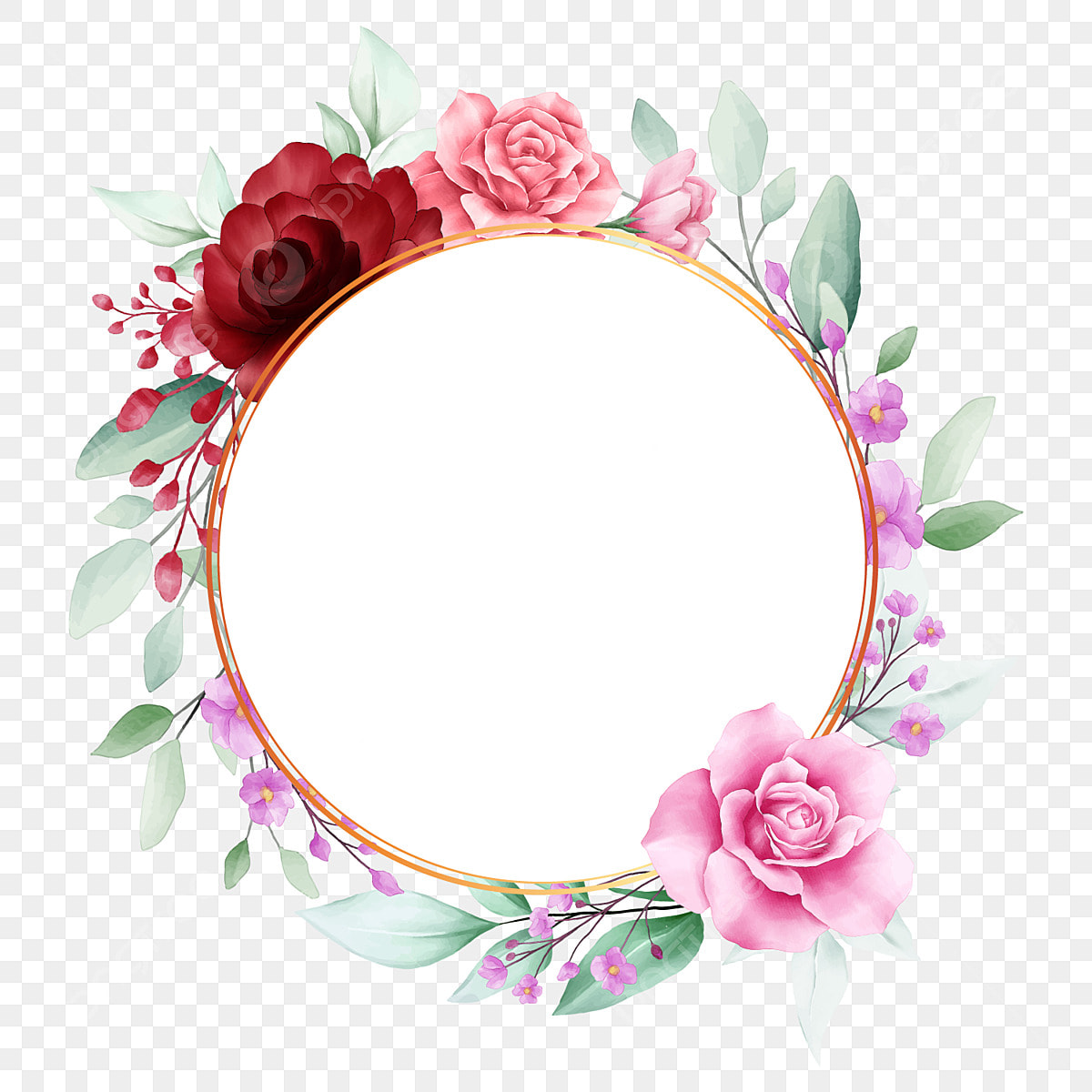 circle flower png