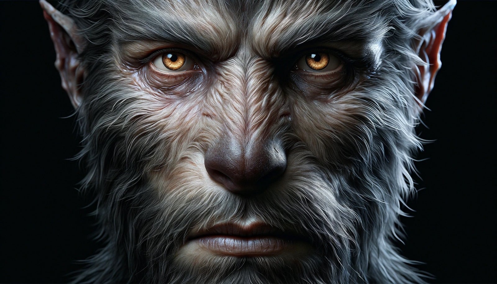 realistic werewolf