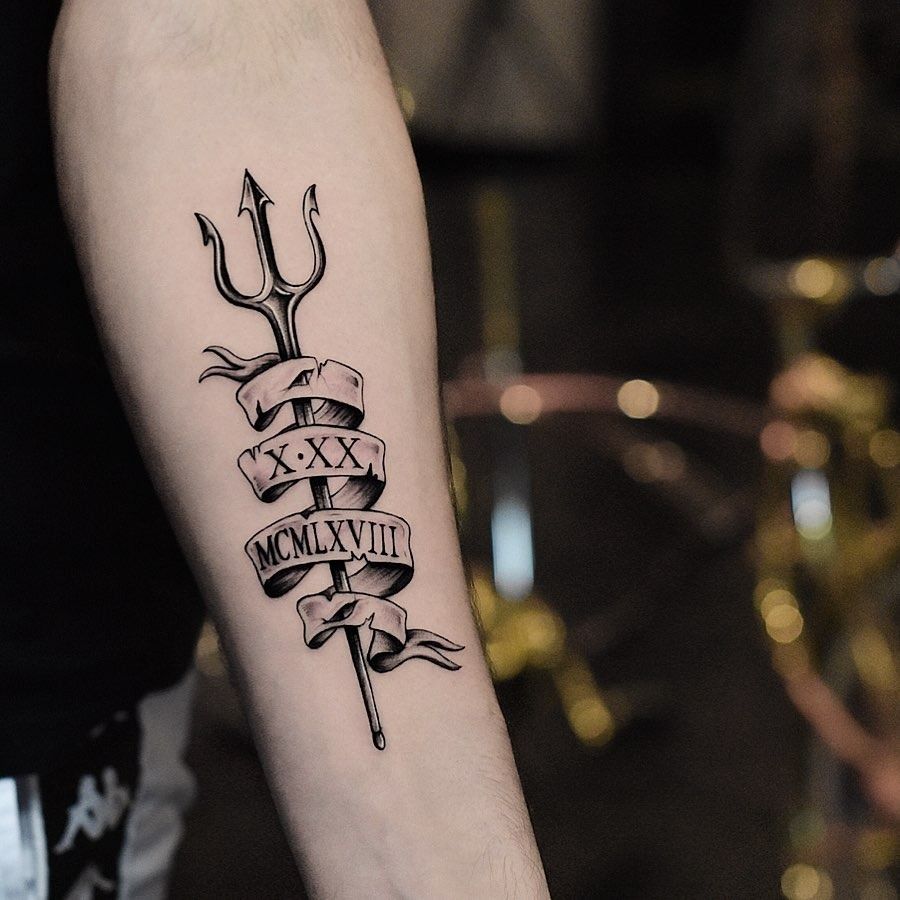 trident tattoo