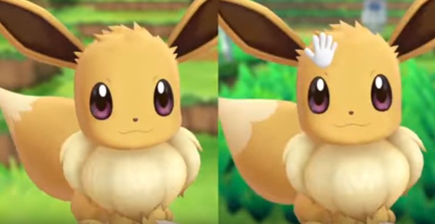 male eevee vs female eevee