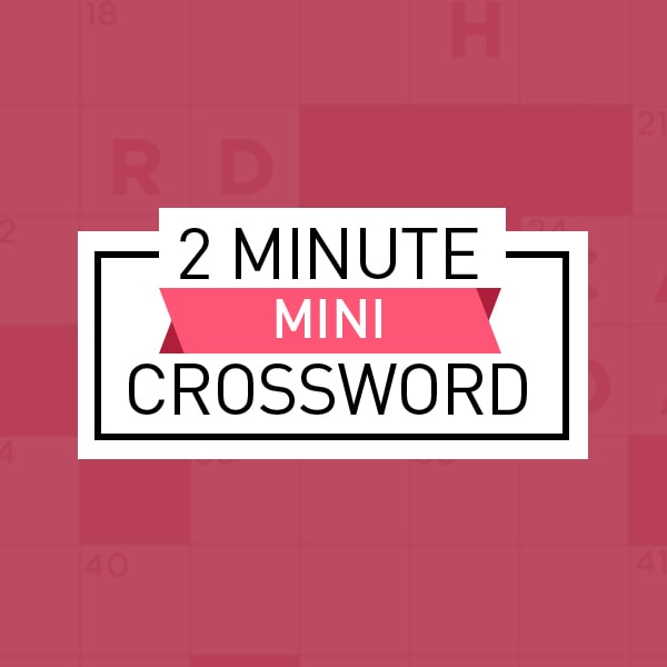 mini crossword washington post